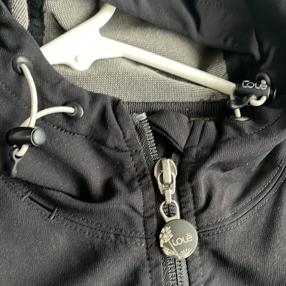 LOLE Jacket Lightweight with Hood sz 8 - Picture 5 of 16